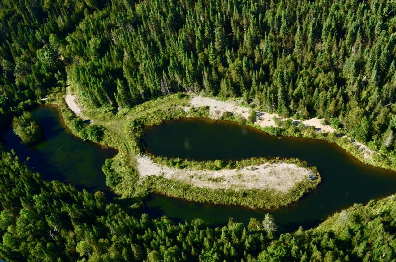 Le Chalet De Claude, Au Pied Des Monts-Valin Saint-David-de-Falardeau Zewnętrze zdjęcie